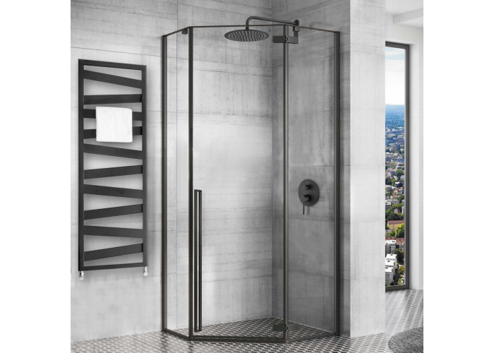Душова Кабіна REA Душова Кабіна REA 80x80 Чорний Мат REA-K6900