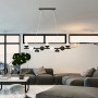 Люстра стельова LED 9 Głowic 45W APP400-CP OSW-6500
