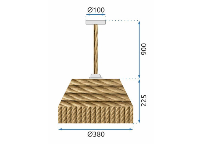Люстра APP1067-1CP OSW-00677