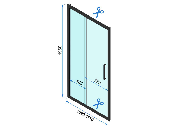 Душова Кабіна REA Rapid Slide 120x90 KPL-6402-6422