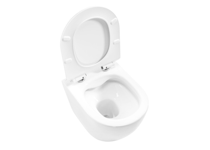Унітаз Rea Carter 24см Rimless REA-C1400