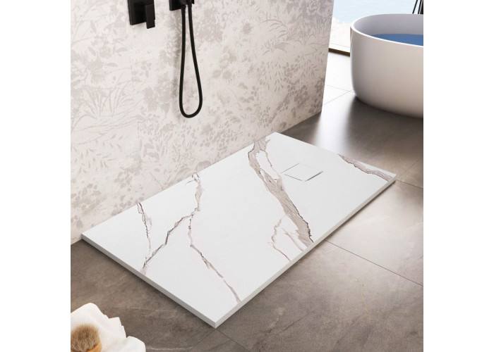Душовий Піддон Magnum CARRARA Білий 90x120 REA-K7006