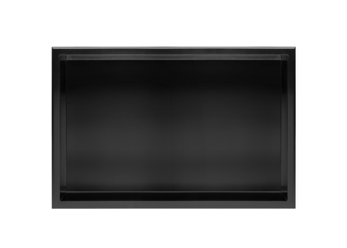 Поличка для Ванної 30x60 Чорний Мат REA-05605