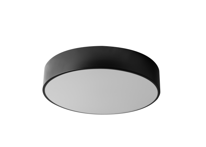 Люстра 50см Кругла Чорна Стельова app644-4c OSW-00092