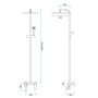 Душовий Гарнітур REA LOFT REA-P0223