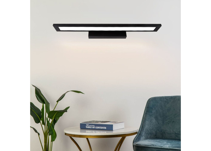 Лампа настінна LED 60см APP840-1W FLAT Чорний