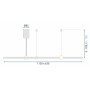 Люстра Чорний Ring 3 LED + Пульт APP752-30-40-50 OSW-08889