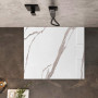 Душовий Піддон Bazalt CARRARA Білий 90x90 REA-K7002