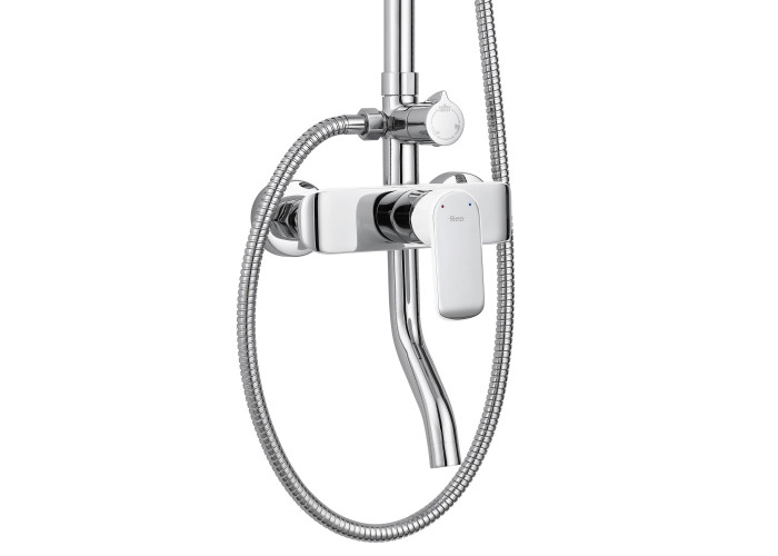 Душовий Гарнітур REA BLOOM WHITE CHROME REA-P9527