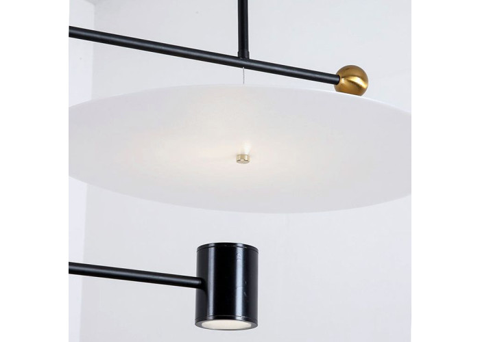 Люстра LED Чорний APP589-1CP OSW-08790