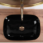 Умивальник Rea Belinda BLACK GOLD BRUSH REA-U8780