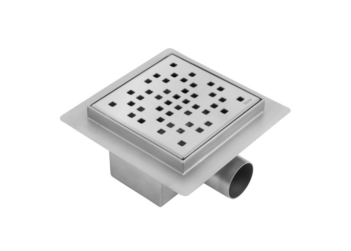Трап для Душа REA DOTS Нікель Мат 12x12 REA-G6202