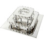 Люстра Кристал LED 24W Квадратна APP409-C APP410-C OSW-65007