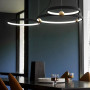Люстра Чорний Ring 3 LED + Пульт APP752-30-40-50 OSW-08889