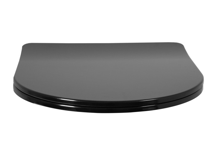 Сидіння Для Унітаза UF DUROPLAST FLAT Чорний REA-C6003