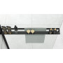 Душова Стінка REA Aero Чорний 90 + Evo KPL-7581-00652