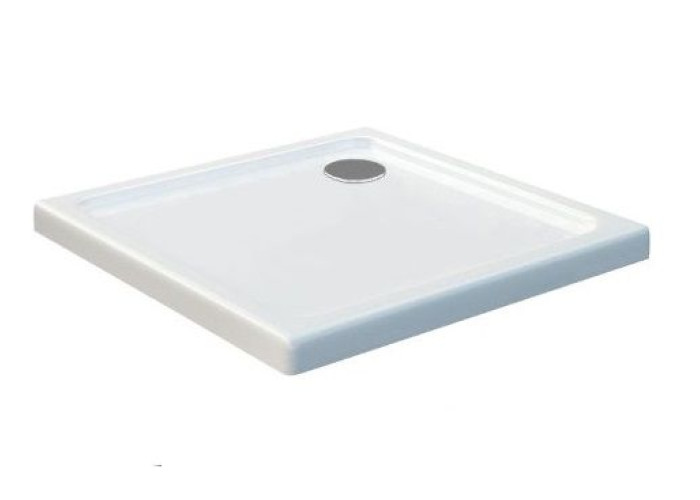 Душовий Піддон + сифон REA EGO Slim 80x80x5 REA-K011P