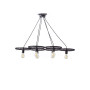 Люстра APP215-6CP Кругла INDUSTRIAL OSW-00351