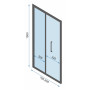 Душова Кабіна REA Rapid Fold 100x90 KPL-6420-6422