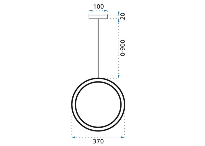 Люстра GLAMOUR Золото APP961-1CP OSW-06690