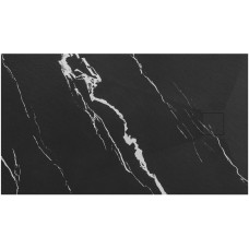 Душовий Піддон Magnum CARRARA Чорний 90x120 REA-K7009