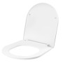 Сидіння Для Унітаза PP ABS FLAT WHITE REA-C6002