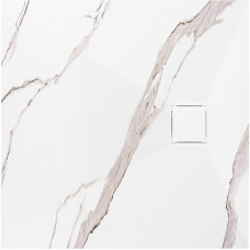 Душовий Піддон Magnum CARRARA Білий 90x90 REA-K7005