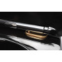 Унітаз Rea CARLO Mini Rimless Duroplast Flat Чорний Золото Edge REA-C8800