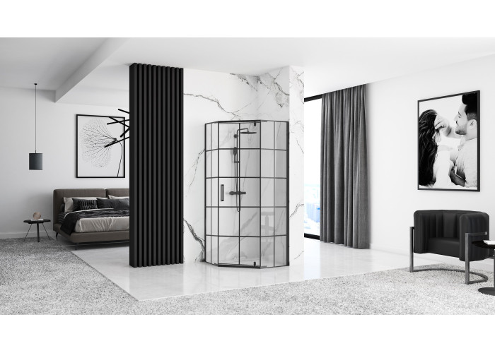 Душова Кабіна REA HEX 90x90 + Душевий Піддон 90x90 KPL-8979-8544