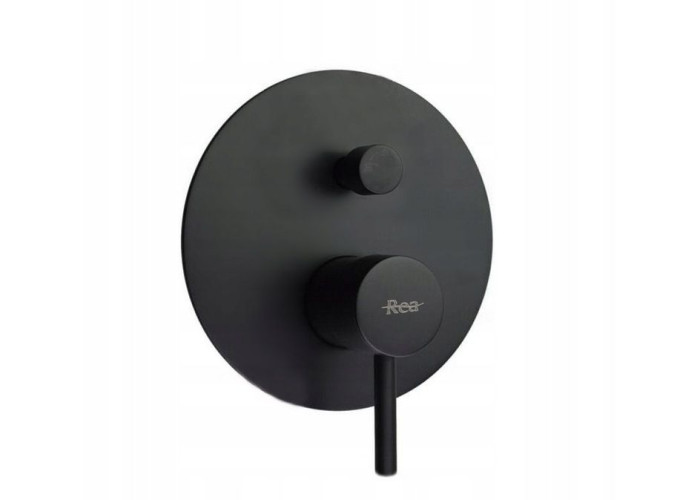Змішувач для Ванни REA Lungo Чорний + BOX REA-P6300