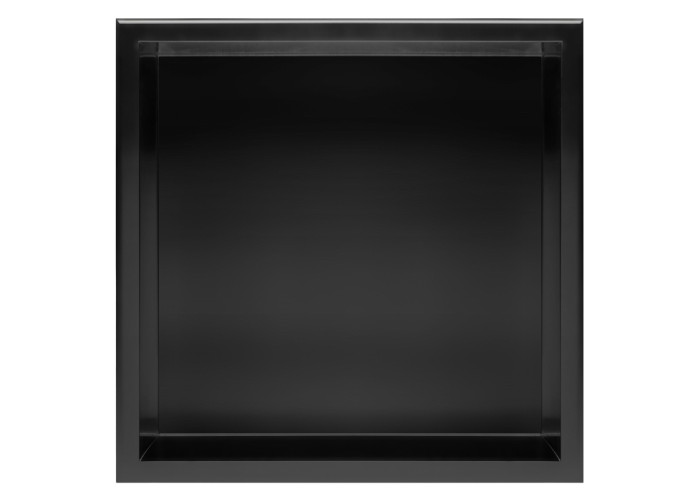 Поличка для Ванної 30x30 Чорний Мат REA-05603