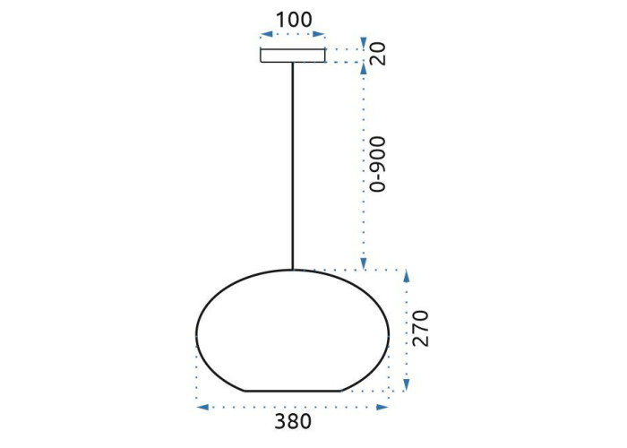Люстра NATURAL APP883-1CP OSW-05243