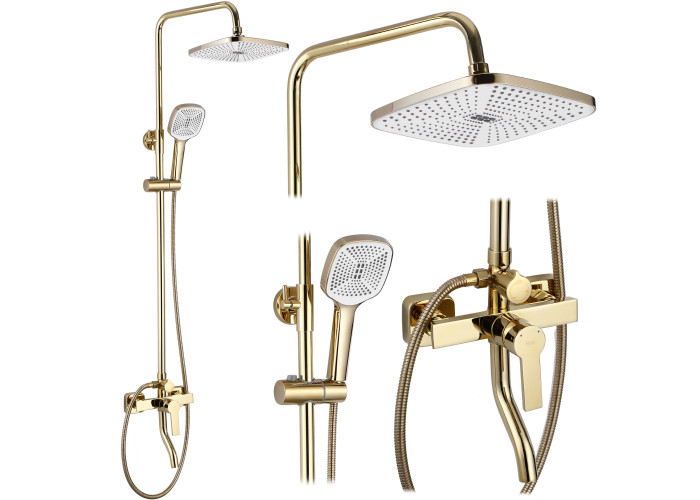 Душовий Гарнітур REA ARGUS GOLD REA-P7840