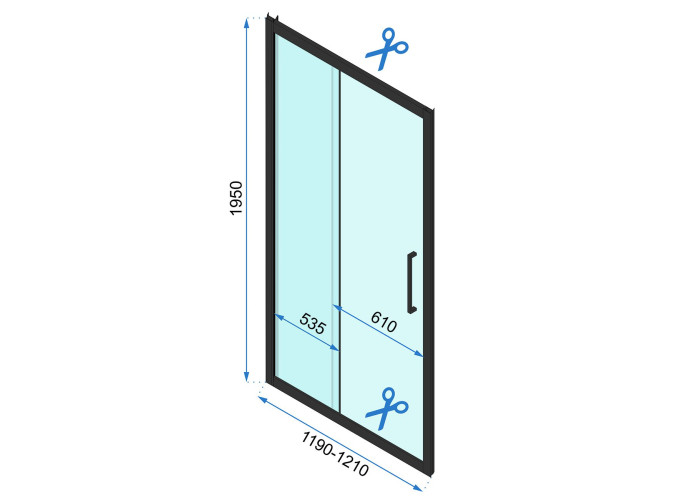 Душова Кабіна REA Rapid Slide 120x90 KPL-6402-6422