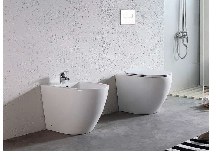 Унітаз REA Carlo Rimless Duroplast REA-C4600