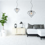 Люстра Алмаз Метал Loft Чорний APP563-1CP OSW-08570