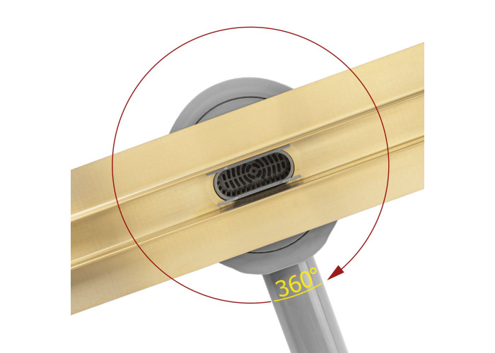 Трап для Душа REA Neox Slim pro Золото 70 REA-G2718
