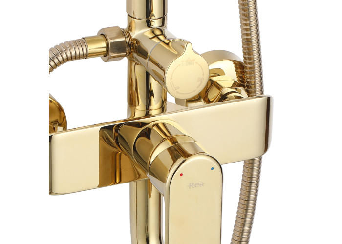 Душовий Гарнітур REA BLOOM GOLD REA-P9528