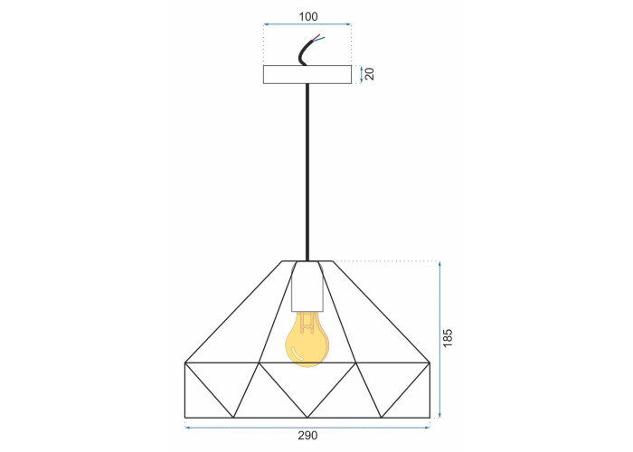 Люстра APP236-1CP OSW-00353