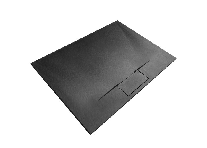 Душовий Піддон Bazalt long Чорний 80x120 REA-K3324