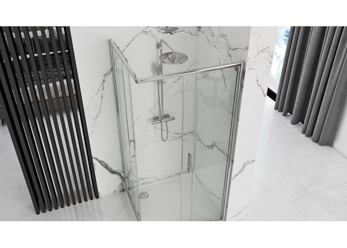 Душова Кабіна REA PUNTO 80x80 Хром REA-K0863