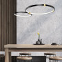 Люстра Чорний Ring LED + Пульт APP763-30-50 OSW-00786