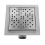 Трап для Душа REA DOTS 150x150 Нікель Мат REA-G6203