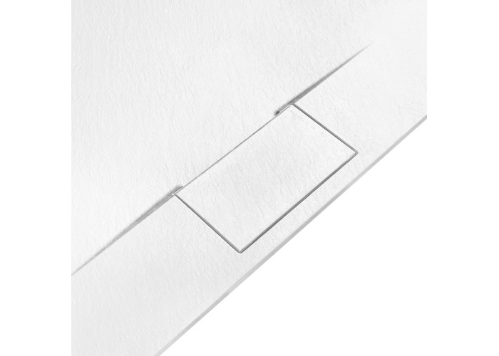 Душовий Піддон Bazalt long Білий 80x100 REA-K3320