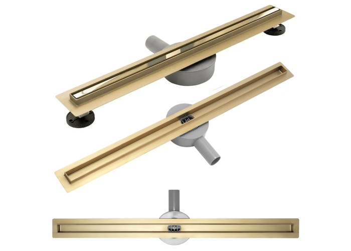 Трап для Душа Rea Neo Slim Mirror Золото Pro 50 REA-G5692