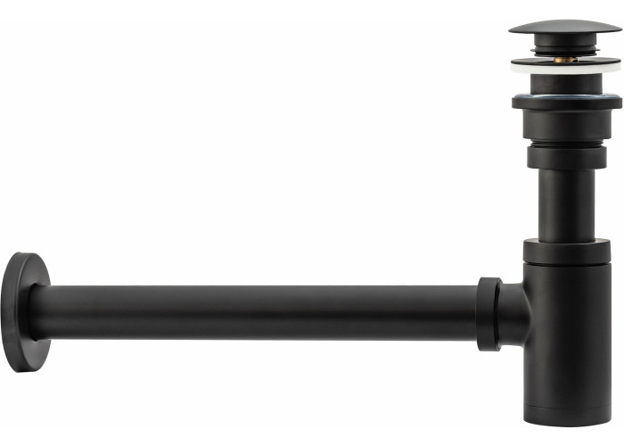 Сифон REA CLIK-CLAK Чорний REA-A5215