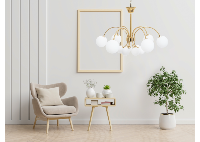 Люстра Glamour Золото APP962-12CP OSW-04048