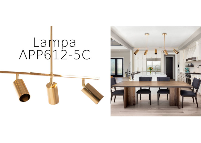 Люстра Метал Золото Loft APP612-5C OSW-03401