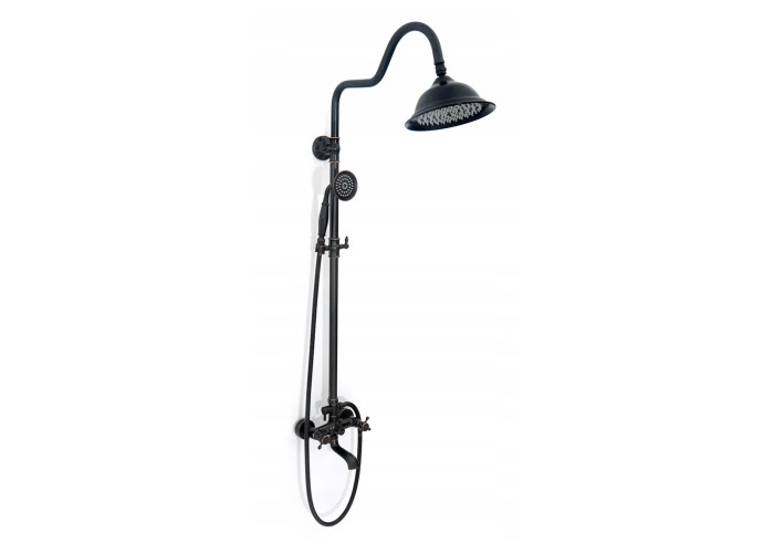 Душовий Гарнітур REA RETRO Чорний REA-P2366