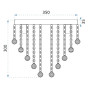Кристал Люстра APP514-5C Cristal OSW-00071